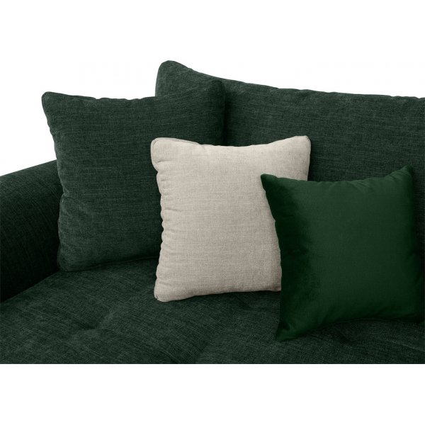 Gaspar 3-sits bäddsoffa - Grön Gaspar 3-sits bäddsoffa - Grön