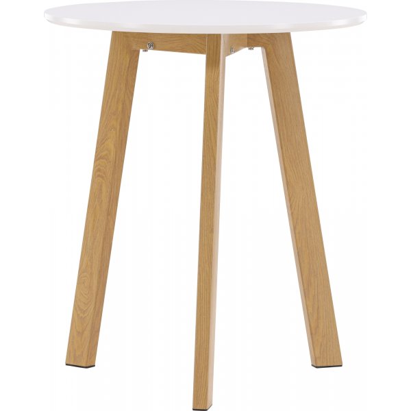 Leonora eettafel 65 cm - Wit