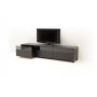 Base TV-bnk 200 Svart folie