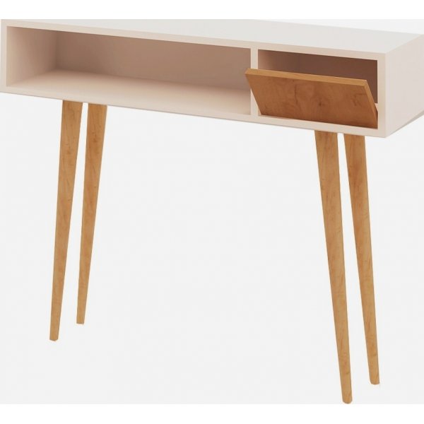 Kogi avlastningsbord 100 x 30 cm - Ek/vit Kogi avlastningsbord 100 x 30 cm - Ek/vit