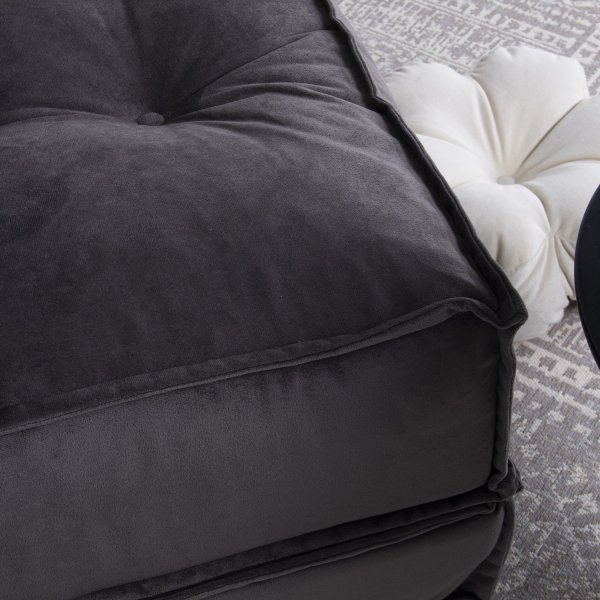 Canapé-lit Faldi 2 places - Anthracite Canapé-lit Faldi 2 places - Anthracite