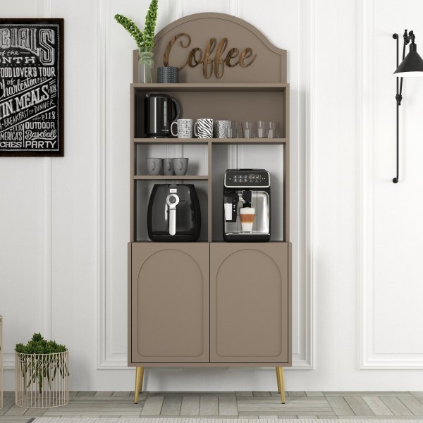 Lyon kksskp 80 cm - Mocka/guld