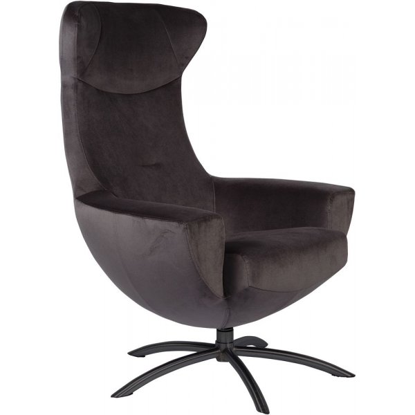 Hjellegjerde Baloo f�t�lj - Grafit/svart