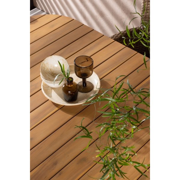 Holmbeck utematgrupp med 6 st Malina stolar - Natur Holmbeck utematgrupp med 6 st Malina stolar - Natur