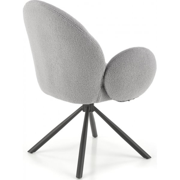 Chaise de salle à manger Cadeira 498 - Gris Chaise de salle à manger Cadeira 498 - Gris