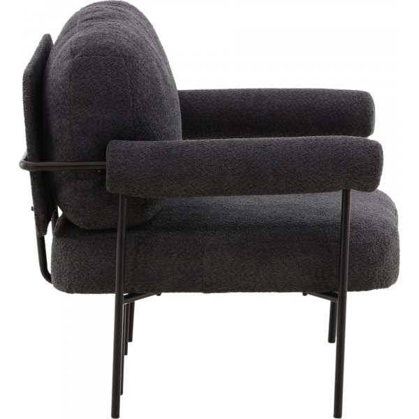 Fauteuil Tillberga x Josefin Lustig - Noir/gris foncé Fauteuil Tillberga x Josefin Lustig - Noir/gris foncé