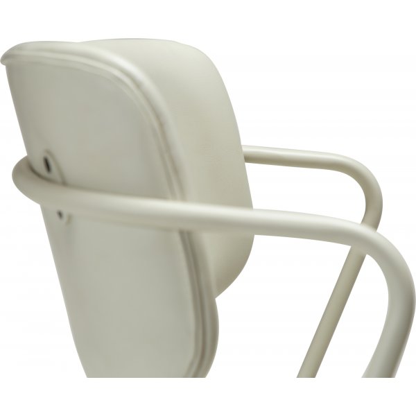 Chaise de salle à manger Zed - PU blanc Chaise de salle à manger Zed - PU blanc