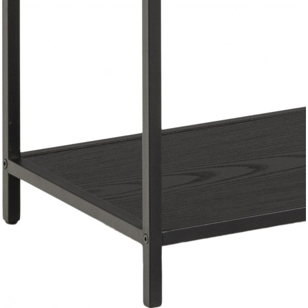 Bibliothque Seaford 135x150 cm - Noir