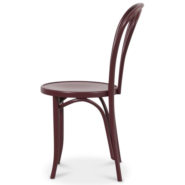 No 18 matstol - Burgundy