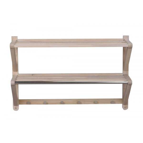 Confect hatthylla 80x52 - Whitewash/silver Confect hatthylla 80x52 - Whitewash/silver