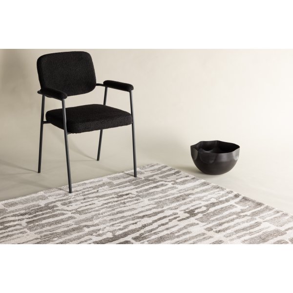 Milos matta - Grå/vit Milos matta - Grå/vit