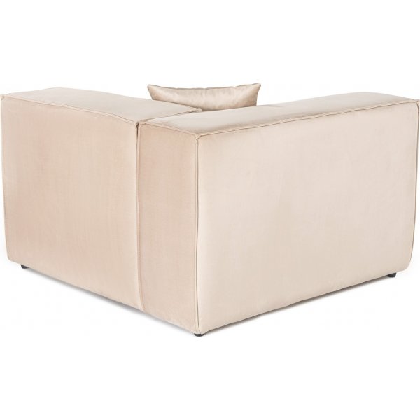 Lora hörnmodul vänster - Cream Lora hörnmodul vänster - Cream