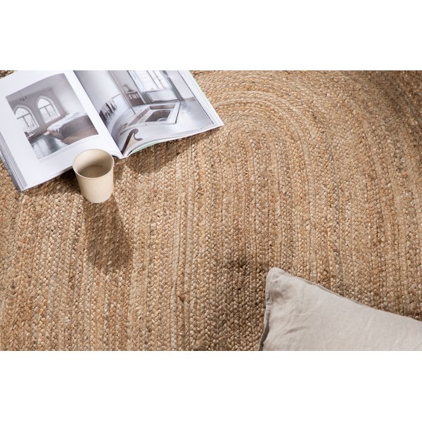 Olijf vloerkleed - Jute Olijf vloerkleed - Jute