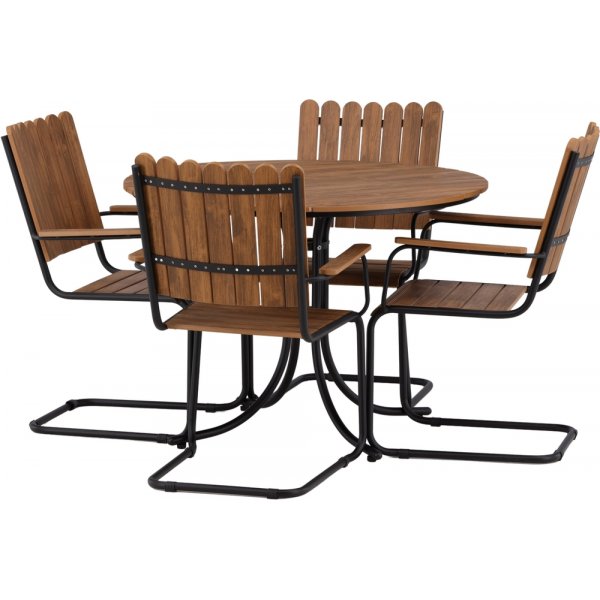 Holmsund matgrupp - Svart/natur Holmsund matgrupp - Svart/natur