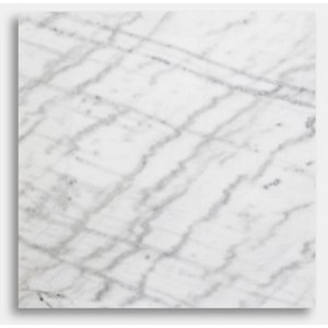 Vit marmorskiva - 55x55 cm Vit marmorskiva - 55x55 cm