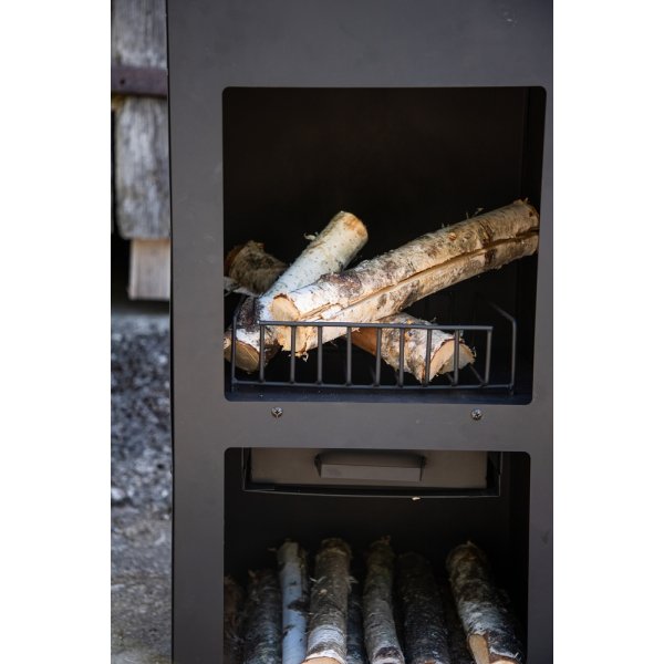 Makarima eldstad - Svart Makarima eldstad - Svart