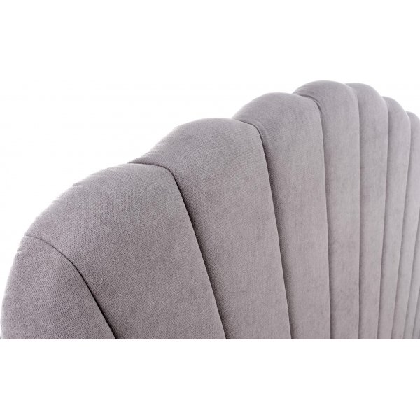 Cadre de lit Mistral 160x200 cm - Gris Cadre de lit Mistral 160x200 cm - Gris