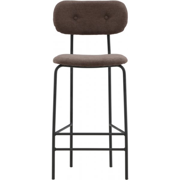 Tabouret de bar Ralf - Noir/Marron Tabouret de bar Ralf - Noir/Marron