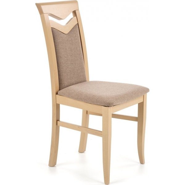 Stoel Teresa - Eiken & grijs Stoel Teresa - Eiken & grijs