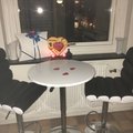 vårt fina bord har landat! Porto Barbord - Vit