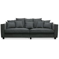 Megan Lounge 4-sits soffa XL - Mörkgrå