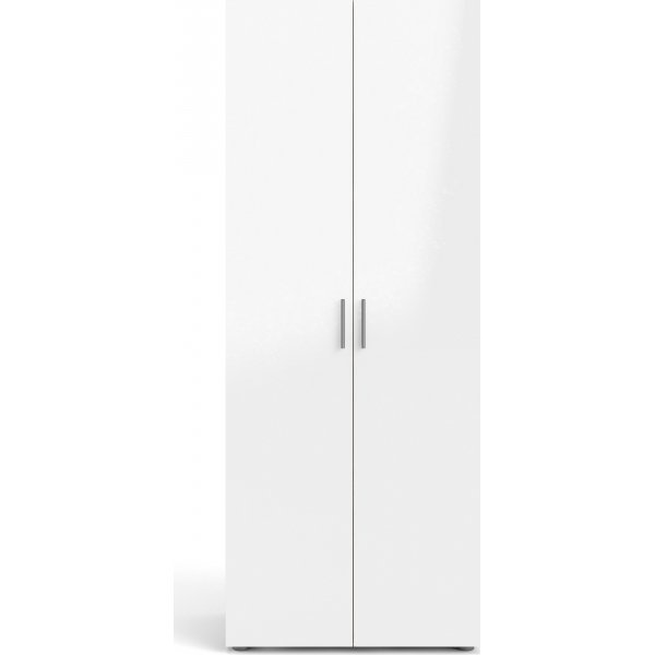 Armoire Pepe avec 2 portes - Chne/blanc