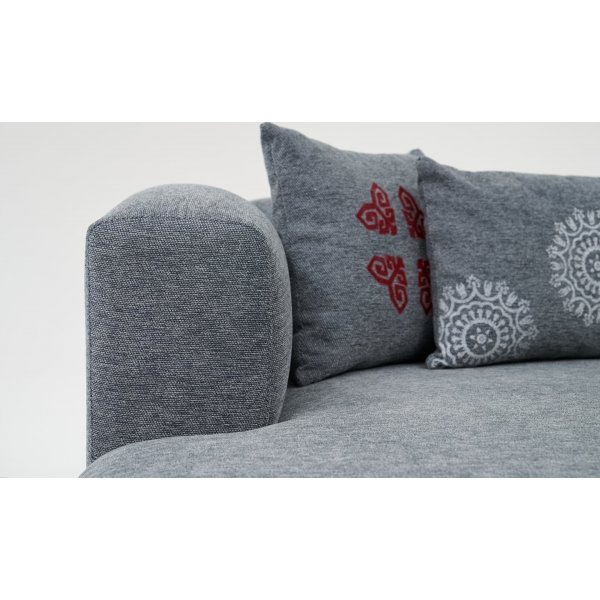 Linden divansoffa vänster - Grå Linden divansoffa vänster - Grå