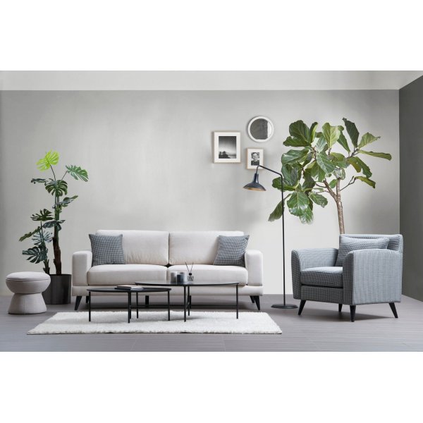 Canapé nordique 3 places - Beige Canapé nordique 3 places - Beige