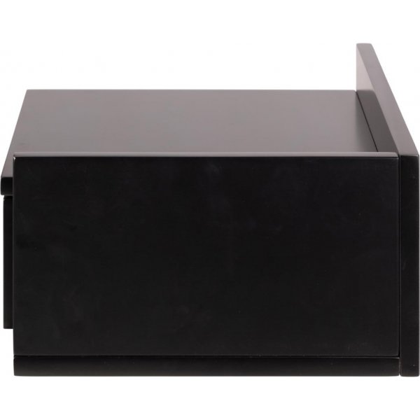 Ashlan vägghängt sängbord 40 x 32 cm - svart Ashlan vägghängt sängbord 40 x 32 cm - svart