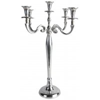 Mozart Kandelaber Höjd 60 cm för 5 ljus - Silver Mozart Kandelaber Höjd 60 cm för 5 ljus - Silver