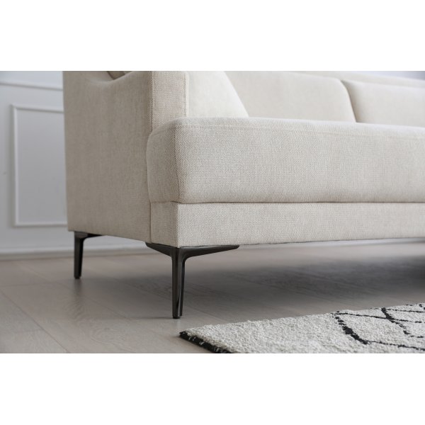 Soffa 3-sits beige modern - Hanna Soffa 3-sits beige modern - Hanna