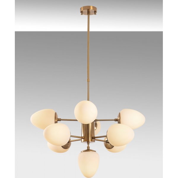 Plafonnier Basar 10320 - Laiton/blanc Plafonnier Basar 10320 - Laiton/blanc