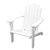 Newport stol - Vit + Fläckborttagare för möbler