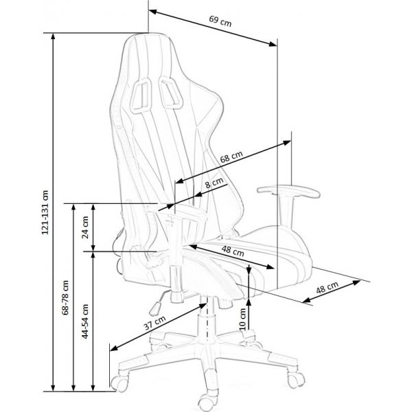 Chaise de jeu Factor - Multicolore