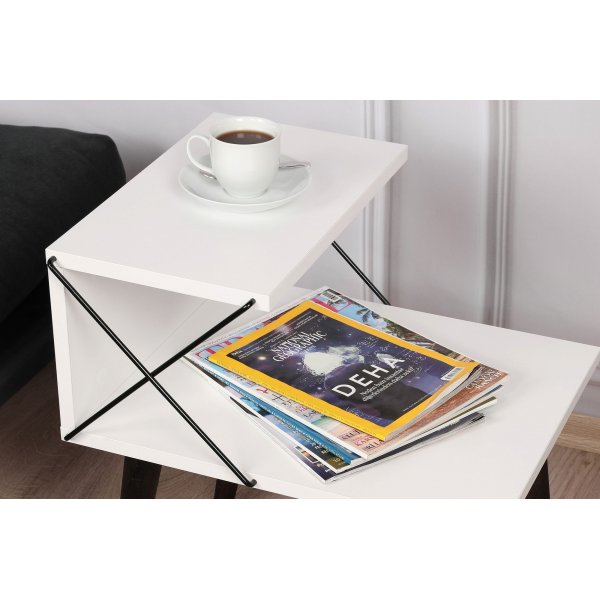 Kruis nachtkastje - Wit