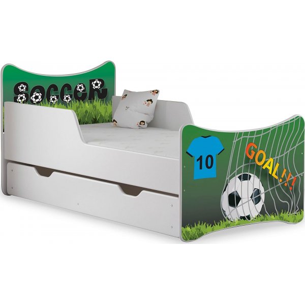 Barnsäng Teddy - Valfri storlek & dekal Barnsäng Teddy - Valfri storlek & dekal