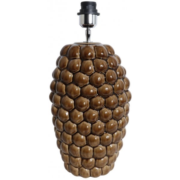 Big Bouble lampfot H48 cm - Brun (Glansig)