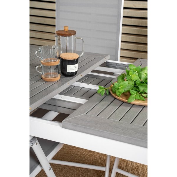 Albany matbord 152 x 90 cm - Grå/Vit Albany matbord 152 x 90 cm - Grå/Vit