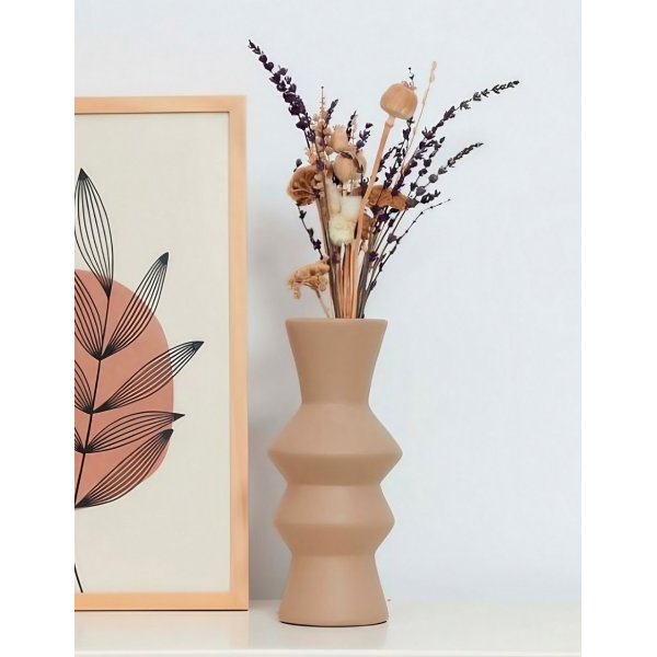 Vase Rolo - Marron clair