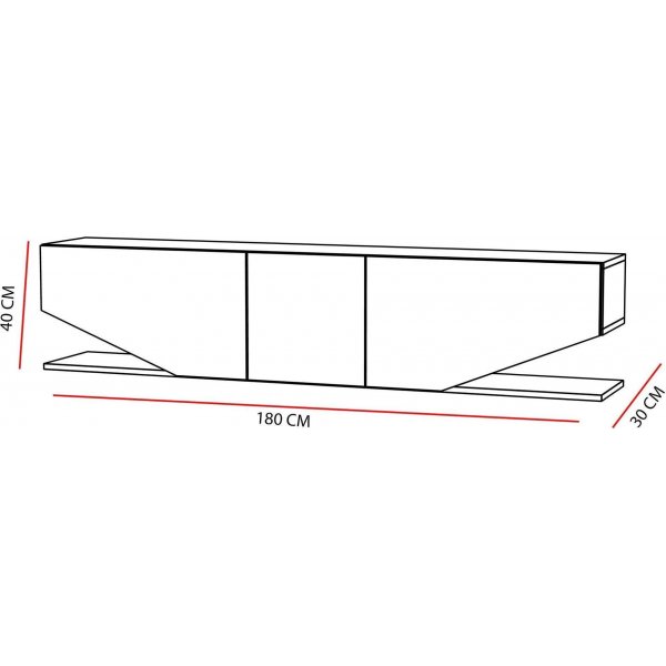 Banc multimdia Inci - Blanc