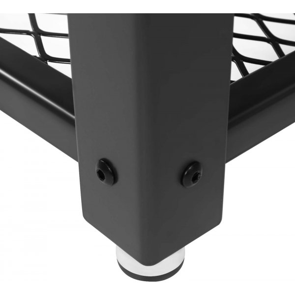 Freddie bijzettafel 45 x 45 cm - Bruin/zwart